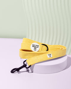 Yellow Corduroy Leash