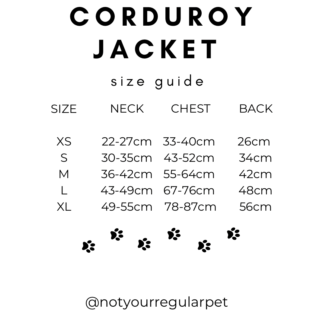 Rust Corduroy Jacket